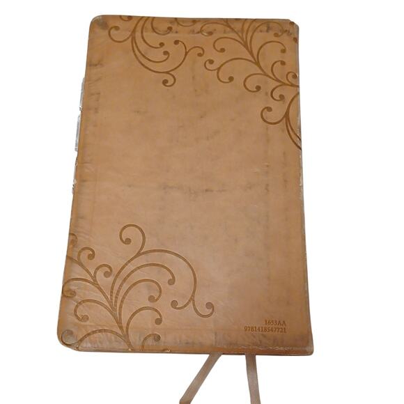 2006 NKJV The Holy Bible Large Print Personal Size Reference Leather Tabs Ribbon - Picture 6 of 16